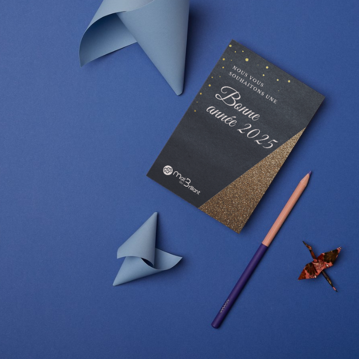 Impression carte de voeux luxe